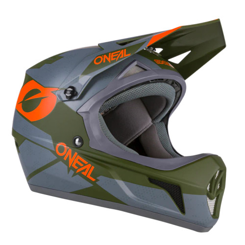O'Neal Sonus Deft Helmet - Gray / Olive - Medium