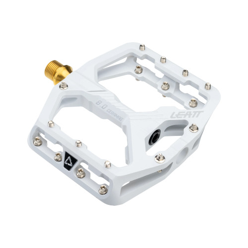 Leatt CeraMAG AllMtn 8.0Ti Flat Pedals - CeraBone - 114x100mm
