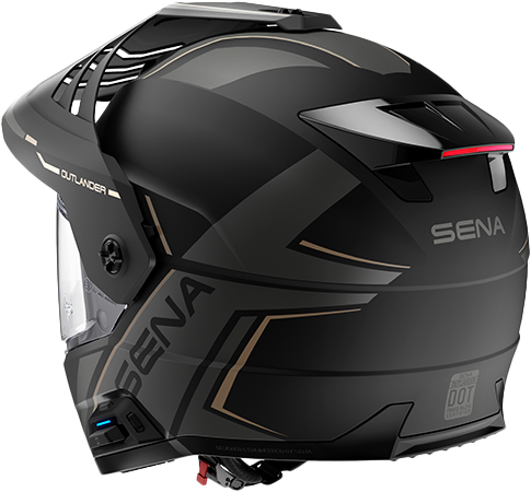 dlx sena in nolan helmet MESH  Helmets based communication compatible with any brand headset Sena 20S installed on a