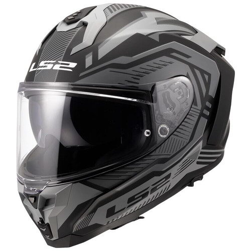 LS2 Challenger II Dravix Full Face Motorcycle Helmet With SunShield