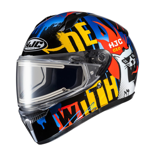 HJC Youth C10 Fop Electric Snow Full-Face Helmet
