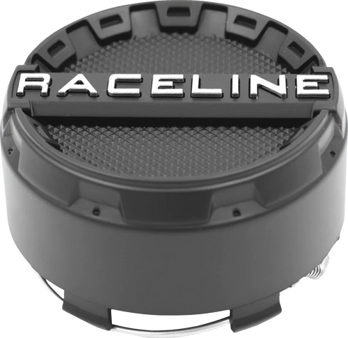 Raceline Wheels Replacement ATV Wheel Center Cap - 4/137 | 4/156 - Black - 4in.