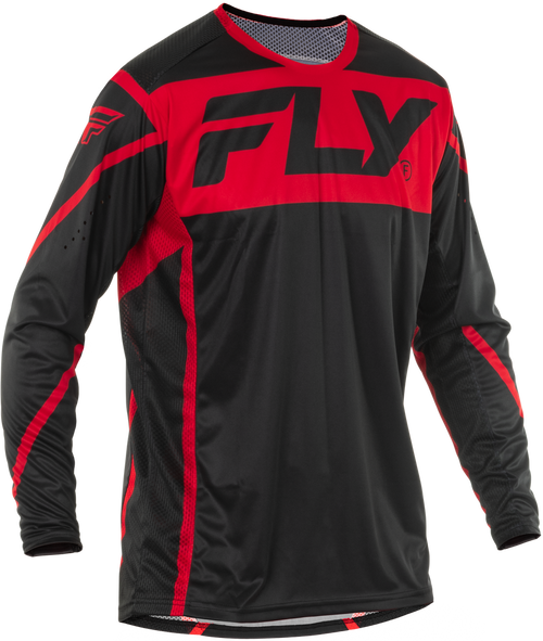 Fly Racing Lite Offroad Jersey - Black / Red - XL