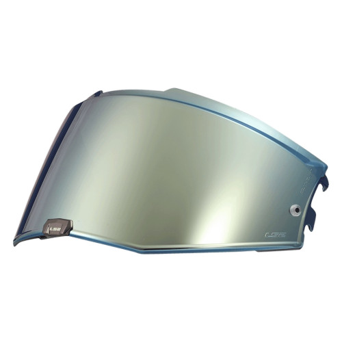 LS2 Helmets Advant II Outer Shield Replacement - Dark Electron Gold Iridium