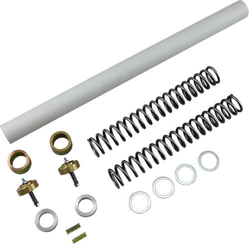 Race Tech Complete Front End Suspension Kit - Gold Valve - 1.50kg/mm Spring - Fits: 2002-2024 Harley-Davidson, BMW, Kawasaki (see list) #FLEK S49150