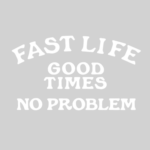 Fasthouse No Problem Die Cut Sticker