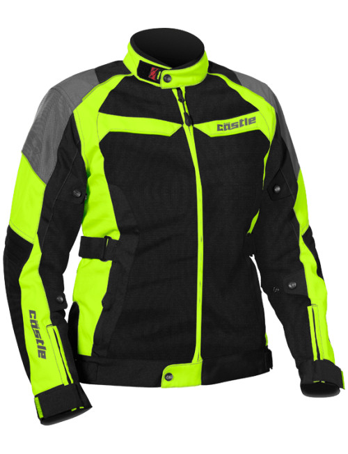 Castle X Women’s Passion Air Jacket - Hi-Vis - Medium