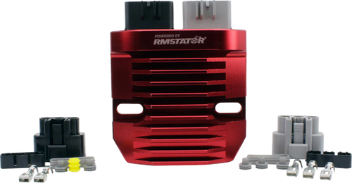 RM Stator Voltage Regulator - Universal - Black - Red