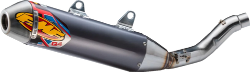 FMF Q4 Hex S/A Slip-On Muffler - Desmo 450