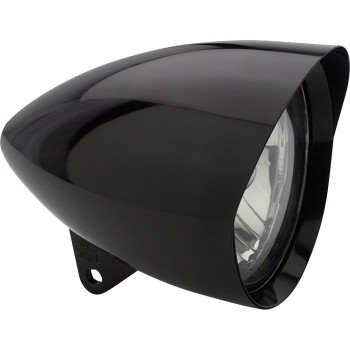 Headwinds Headlight Housing - 4-1/2" - Mariah Concours Bullet - Gloss Black