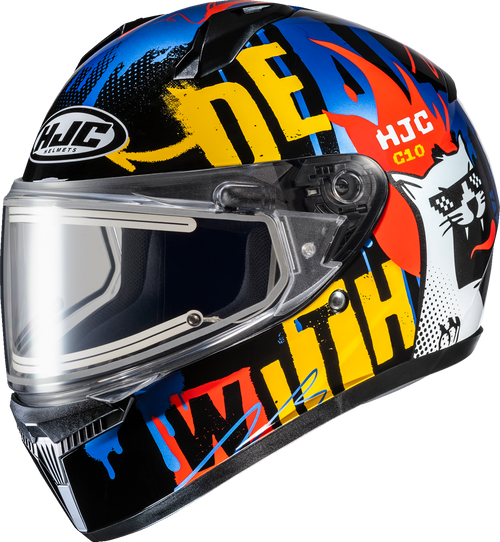  HJC C10 Snow Electric FOP Helmet