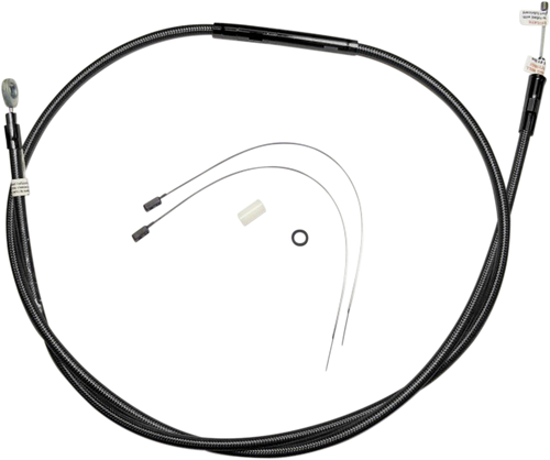 Magnum Shielding High-Efficiency Black Pearl Clutch Cable - 66-11/16-inch - Fits: 2006-2024 Harley-Davidson (see list) #422810