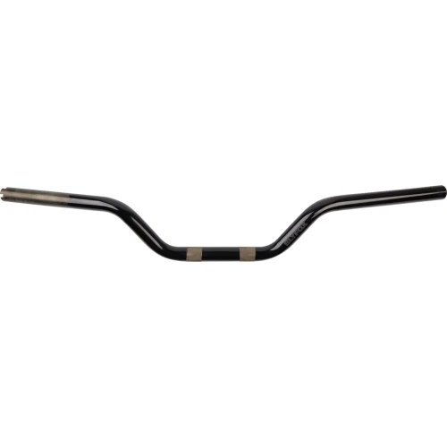 Slyfox Handlebar - 1-inch - Mid Bend - Black #TM-SLY32