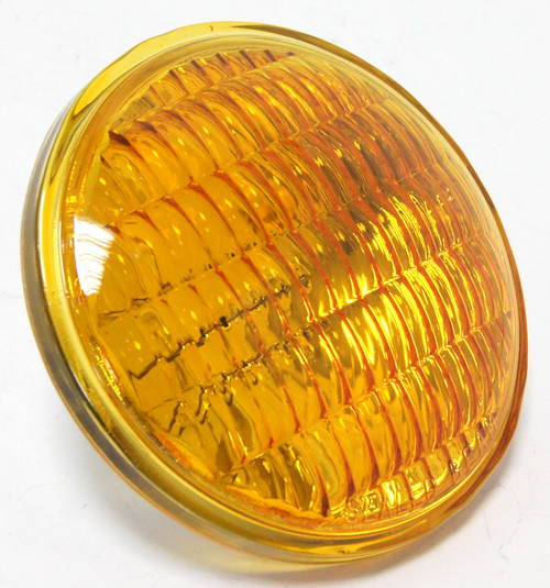 Harddrive 4-1/2-inch Amber Sealed Beam Fluted