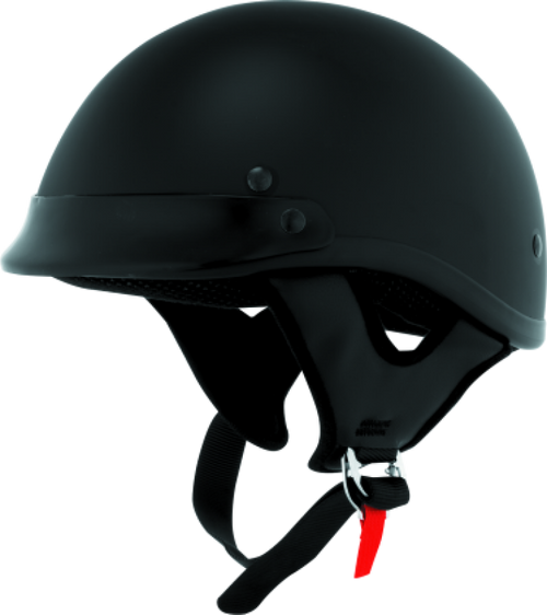 Skid Lids Traditional Helmet - Flat Black - XS