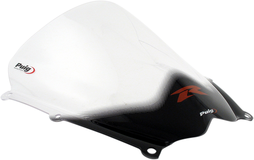Puig Race Windscreen - 12-1/2-inch - Clear - Fits: 2007-2008 Suzuki GSX-R1000 #4363W