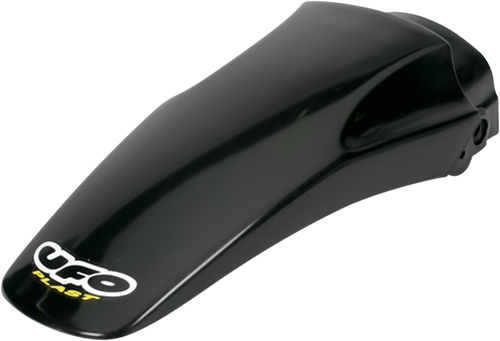 UFO MX Rear Fender - Black - Fits: 1986-1999 Suzuki RM80 #SU03964#001