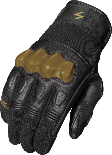 Scorpion EXO Hybrid Air Gloves - Black / Gold - Medium