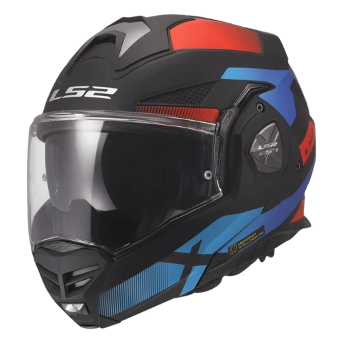 LS2 Advant X Nova Modular Motorcycle with SunShield Helmet