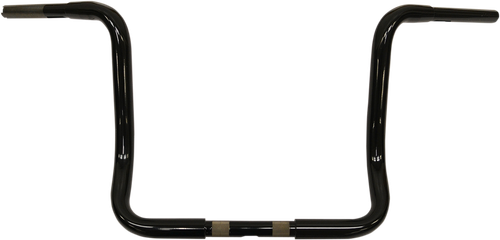 LA Choppers 1-1/4" Touring Ape Hanger Handlebar - 12" - Black - Fits:1996-2022 Harley-Davidson (see list)