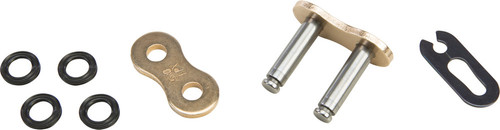 Fire Power X-Ring Clip Master Link - 530 - Gold