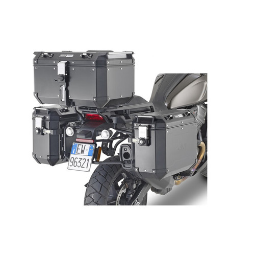 Givi Side Case Hardware Outback - Fits: 2021-2026 Harley Davidson Pan America 1250