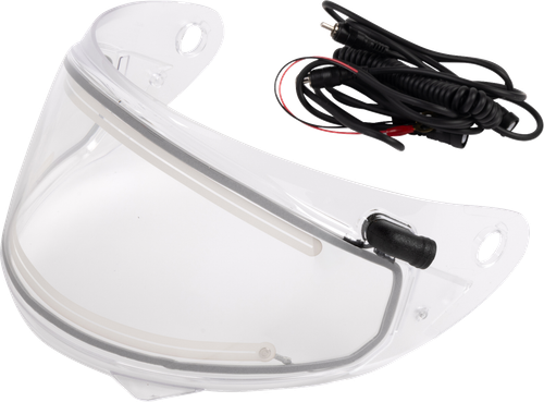 HJC HJ-34 Frameless Shield - Electric Pinlock Prepared - Clear