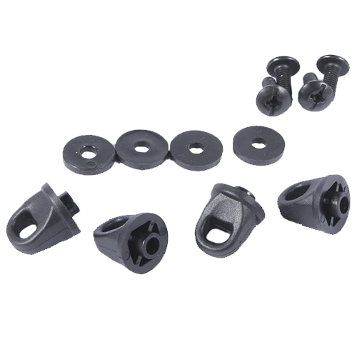 Givi Trekker Net Hooks - 4-Pack - Fitments: Aprilia, BMW and Ducati (see list)