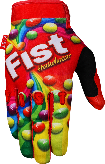 Fist Handwear Strapped Chewed Up Gloves