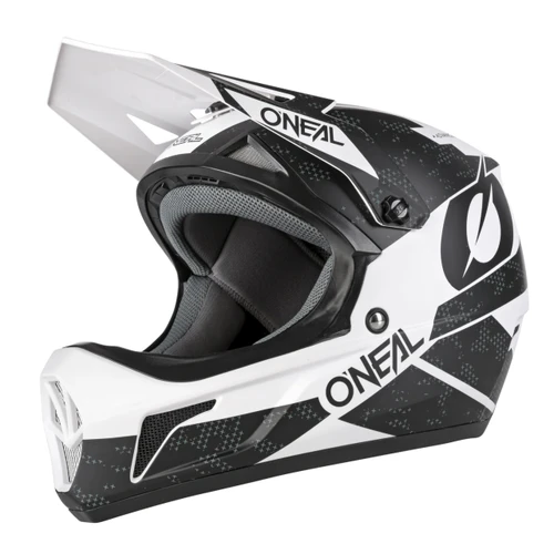 Oneal Sonus Deft Cycling Helmet - Black / White - Medium