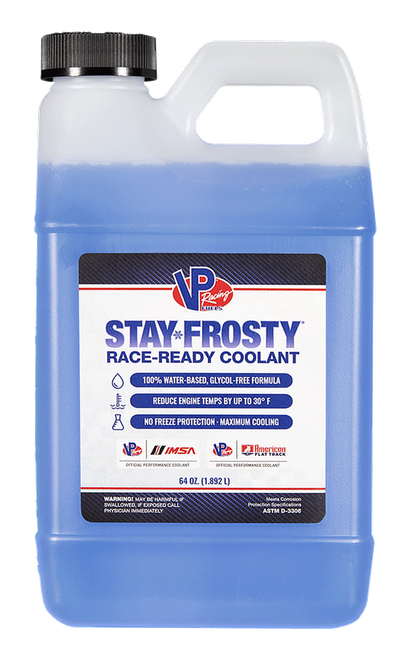 VP Racing Stay Frosty Racing Coolant - 1/2 Gallon