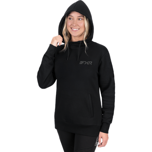 FXR Women's Mitered Cotton Pullover Hoodie