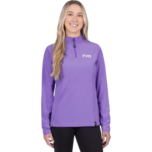 FXR Women's Breeze UPF 1/4 Zip Longsleeve