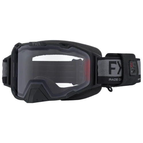 FXR Maverick Cordless Electric Goggles - Black Ops - One Size