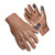 Cortech The Bully Ventilated Leather Short Cuff Gloves with Knuckle Protector