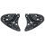Shoei RF-1400 CWR-F2 Base Plate Set Replacement