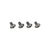 Shoei Quick Release E Screw Set Replacement
