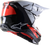 Alpinestars Supertech M8 Factory Helmet - XS - Black / White / Red Fluo Glossy