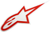 Alpinestars Logo Sign - Wall - Clear (16 inches x 40 inches)  Alpinestars Logo Sign - Wall - Clear (16 inches x 40 inches)