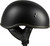 Highway 21 .357 Solid Half Helmet