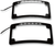 Custom Dynamics Radius LED License Plate Frame