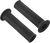 Rizoma Mutation P1 Grips - Black - Fits: Aprilia, Ducati, Kawasaki & Yamaha