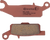 Brembo Brake Pad - Rear - Fits: 09-16 Yamaha YFM FGPW Grizzly Left 550cc