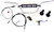 BBR Motorsports Tall Bars w/ Controls - H-Bar Kit - Black - Fits: 2013-2019 Honda (see list) #510-HCF-1101