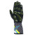 Alpinestars Youth Tech-1 K Race V2 Graphic Glove - Large - Black/Cyan/Yellow Fluo