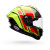 Bell Powersports Grid Race Star DLX Flex Helmet - Medium