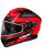 Castle X CX390 Atlas Modular Helmet w/Dual-Lens Shield - Matte Red / Black - Medium