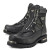 Milwaukee Motorcycle Clothing Company Men's Black Throttle Motorcycle Leather Boots