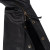 Milwaukee Motorcycle Clothing Company Men's Black Leather Motorcycle Chaps with Gusset Thigh