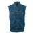 Milwaukee Motorcycle Clothing Company MV3850 Men's Blue Denim Stone Washed Motorcycle Vest